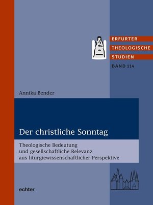 cover image of Der christliche Sonntag